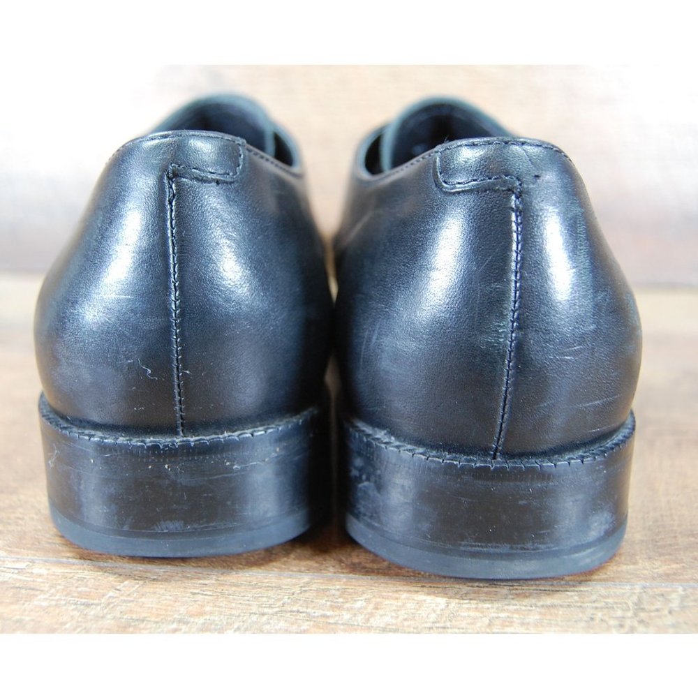 Cole Haan Williams Postman Plain Toe Derby Black Shoes Men's 10.5 C12203 - Picture 4 of 9